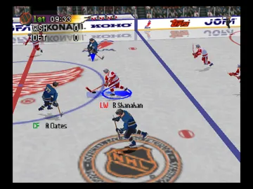 NHL Blades of Steel '99 (USA) screen shot game playing